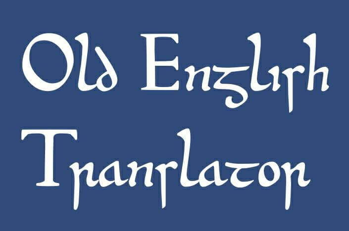 Old English Translator Logo